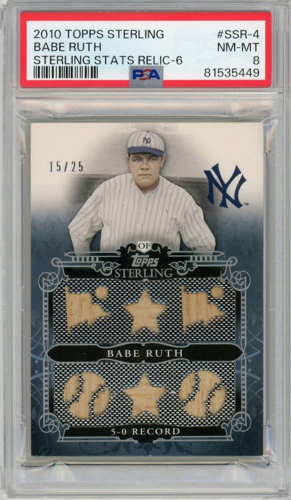 ミントモール / MINT 札幌店 / 2010 TOPPS Sterling Babe Ruth Sterling Stats Relics ...