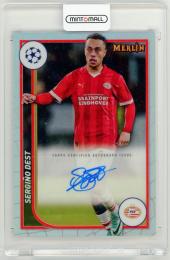 2023-24 Topps Merlin UEFA Club Competitions Sergino Dest Autographs【AU-SD】 PSV Eindhoven