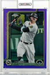 2025 TOPPS NPB CHROME 佐藤輝明 Base Purple Refractor【139/250】