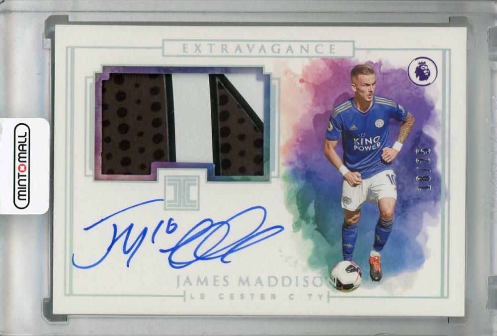 ミントモール / MINT 浦和店 / 2019-20 Panini Impeccable Premier League Leicester City  James Maddison Extravagance Patch Autographs Silver(パラレル版) 18/25