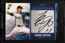 2017 EPOCH パシフィック・リーグ AG01 大谷翔平 直筆サインカード *スクラッチ100ポイントとのランダム交換品【06/16】 北海道日本ハムファイターズ (MSV#1578)