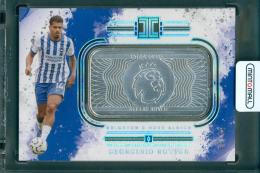 2024-25 Panini Impeccable Premier League Georginio Rutter Premier League Logo  Silver Brighton & Hove Albion FC