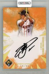 2024 EPOCH NPB 小笠原道大 直筆サインカード【19/99】 読売ジャイアンツ