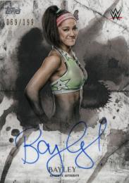 2018 TOPPS WWE UNDISPUTED  Bayley Autograph 069/199