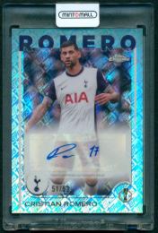 2024-25 Topps Chrome UEFA Club Competitions Autographs Toppsfractors #CACN Cristian Romero 【51/52】 TOTTENHAM HOTSPUR