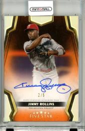 2024 Topps Five Star Jimmy Rollins #FSA-JROL Autographs Orange【2/5】《状態要確認》 Phillies