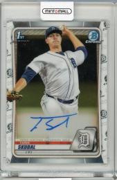 2020 Topps Bowman Chrome Tarik Skubal 直筆サイン Detroit Tigers