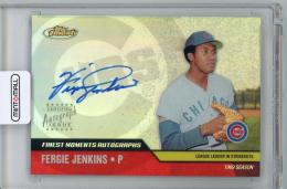 2002 Topps finest Fergie Jenkins 直筆サイン Chicago Cubs