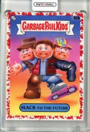 2023 Topps Garbage Pail Kids Series2 Mack to the Future #92b Supernova Red【47/75】