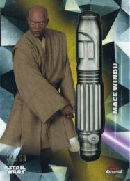 2018 Topps Finest Star Wars “Mace Windu” #LM-MW2 Mace Windu Lightsaber Hilt Medallion【34/50】