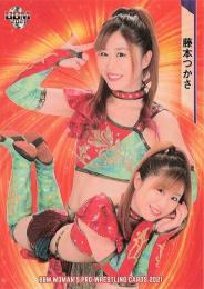 2021 BBM 女子プロレスカード #102 藤本つかさ レギュラーカード