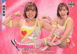 2021 BBM 女子プロレスカード #133 桃野美桜 レギュラーカード