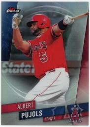 2019 Finest Refractors #12 Albert Pujols リフラクターパラレル版 レギュラーカード