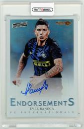 2016-17 PANINI Aficionado Ever Banega Endorsements Autographs Artist’s Proof Bronze Parallels【8/49】 FC Internazionale