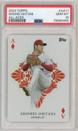 2023 Topps  SERIES 1 SHOHEI OHTANI ALL ACES【PSA10】《Gem-MINT》 Los Angeles Angels