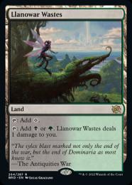 【BRO】【ENG】《ラノワールの荒原/Llanowar Wastes》
