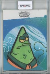 2025 TOPPS CHROME SPONGEBOB 25th ANNIVERSARY Flats the Flounder Sketch by Eric Medina【1/1】