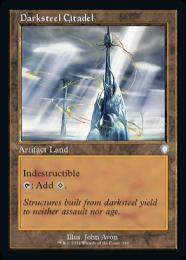 MTG【Foil】ダークスティールの城塞/Darksteel Citadel1枚 ミントモール / MINT GAMES MTG(東日本橋) / 【BRC】【JPN
