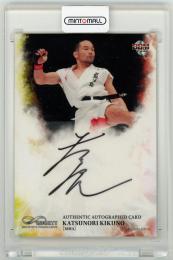 2018 BBM INFINITY  菊野克紀 直筆サインカード 22/30