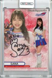 2022 BBM チアリーダー Dancing Heroine-華- 東京ヤクルト SANA 直筆サインカード(1stナンバー!) 01/90