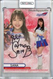 2022 BBM チアリーダー Dancing Heroine-華- 東京ヤクルト SANA 直筆サインカード 07/90