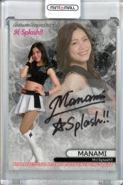 2022 BBM チアリーダー Dancing Heroine-華- 千葉ロッテ MANAMI 直筆サインカード 03/90