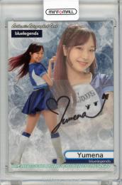 2022 BBM チアリーダー DANCING HEROINE-華- bluelegends 直筆サインカード / Yumena 【70/90】