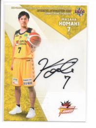 2019-20 BBM B. LEAGUE FAST BREAK 2nd Half  古牧昌也 直筆サインカード 27/104