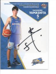 2019-20 BBM B. LEAGUE FAST BREAK 2nd Half  山下泰弘 直筆サインカード 42/90