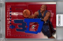 2003-04 Upper Deck Triple Dimensions  Michael Jordan 3-D Warmups #W36 ※白かけあり 344/999