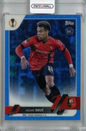 2022-23 Topps UEFA Japan Edition Desire Doue Blue Mojo #48 RC【60/75】 Stade Rennais F.C.
