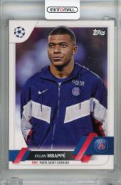 2022-23 Topps UEFA Club Competitions Kylian Mbappe Super Short Prints #100 SSP ※初期傷あり Paris Saint-Germain