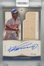 2021 Topps Definitive Collection Vladimir Guerrero Definitive Autographed Relic #DARC-VG2 ※裏面傷あり【27/50(ジャージナンバー)】 Montreal Expos