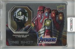 2020 Upper Deck Avengers Endgame and Captain Marvel Evangeline Lily One Shot #OS-15 ※裏面傷あり