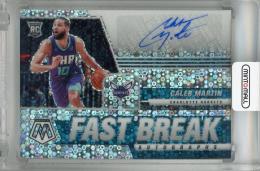 2020-21 Panini Mosaic Caleb Martin Autographs Fast Break #63 RC ※へこみあり Charlotte Hornets