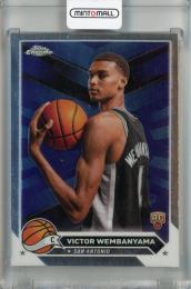 2023-24 Topps Chrome Victor Wembanyama Base #1 RC San Antonio Spurs