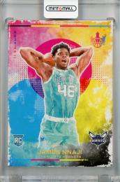 2023-24 Panini Court Kings James Nnaji Base #123 RC Charlotte Hornets