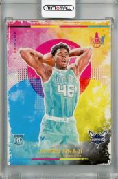 2023-24 Panini Court Kings James Nnaji Base #123 RC Charlotte Hornets