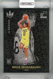 2023-24 Panini Court Kings Brice Sensabaugh Rookies III #158 RC Utah Jazz