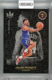 2023-24 Panini Court Kings Jalen Pickett Rookies III #161 RC Denver Nuggets