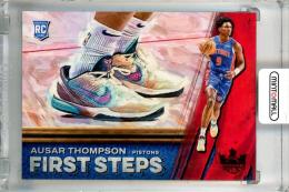 2023-24 Panini Court Kings Ausar Thompson First Steps Ruby #5 RC【037/149】 Detroit Pistons