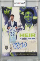 2023-24 Panini Court Kings Trayce Jackson-Davis Heir Apparent #30 RC Auto【089/125】 Golden State Warriors