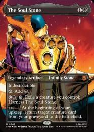 【SPM】【EN】《ソウル・ストーン/The Soul Stone》【ボーダーレス・ガントレットFoil】【MTG】