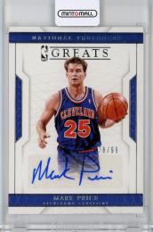 2016-17 Panini National Treasures  Mark Price NBA Greats Signatures Auto #12 78/99