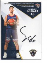 2019-20 BBM B. LEAGUE FAST BREAK 2nd Half  生原秀将 直筆サインカード 29/87