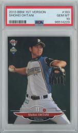 2013 BBM 1st Version 大谷翔平 #183【PSA10】《Gem-MINT》 北海道日本ハムファイターズ