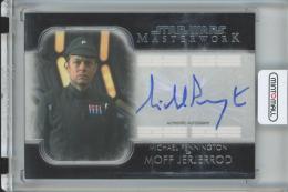 2021 Topps Star Wars Masterwork  Michael Pennington as Moff Jerjerrod Autograph