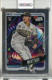 2024 Topps Cosmic Chrome Yuki Matsui Base RC #133