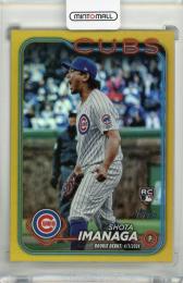 2024 Topps Update Shota Imanaga Gold Rainbow Foil RC #US281