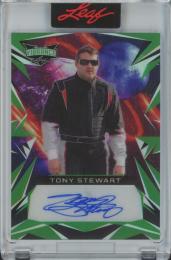 2023 Leaf Vibrance Multi-Sport  Tony Stewart Autograph 9/12